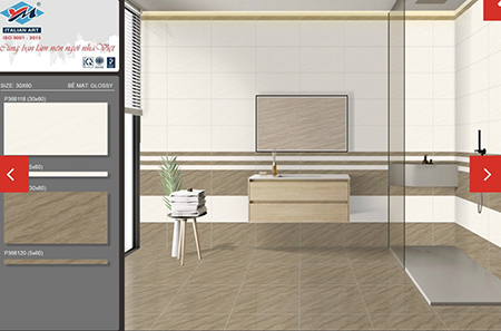 Gạch đá ốp tường Ý Mỹ 300×600 P368118-368120