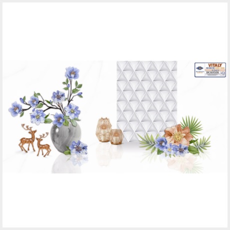 Gạch điểm ốp tường Vitaly 30×60 BK3695DB