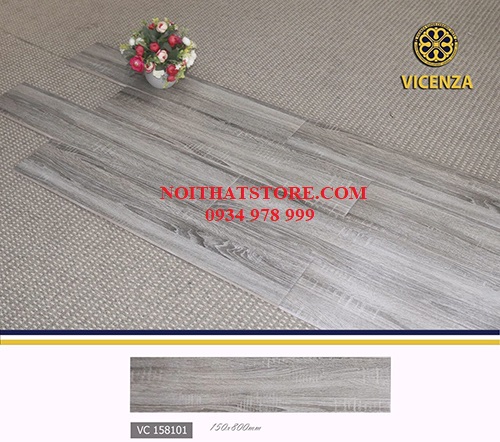 Gạch giả gỗ 15×80 Vicenza VC 158101