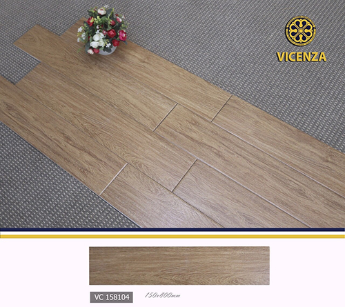 Gạch giả gỗ 15×80 Vicenza VC 158104