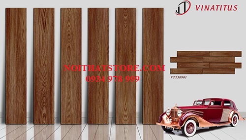 Gạch giả gỗ 15×80 Vicenza VT 158901