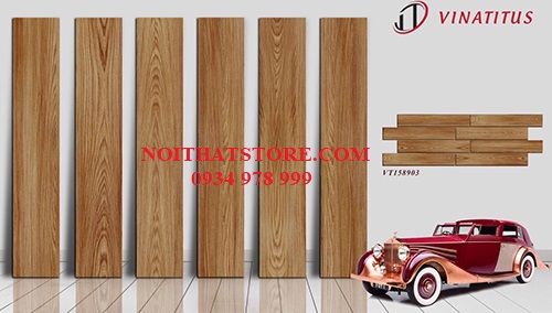 Gạch giả gỗ 15×80 Vicenza VT 158903