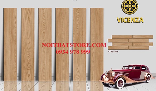 Gạch giả gỗ 15×80 Vicenza VT 158906