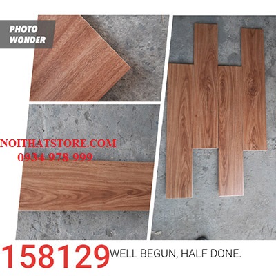 Gạch giả gỗ Trung Quốc 15×80 158129
