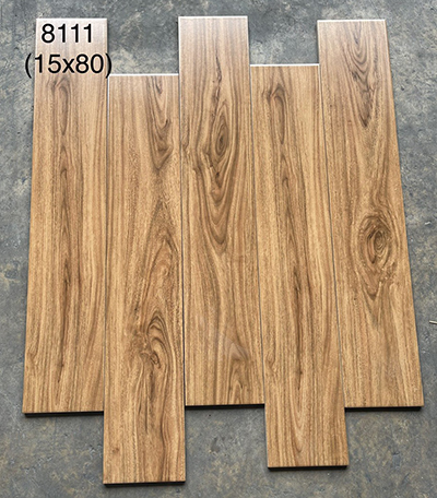 Gạch giả gỗ Trung Quốc 15×80 8111