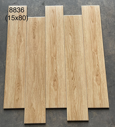 Gạch giả gỗ Trung Quốc 15×80 8836