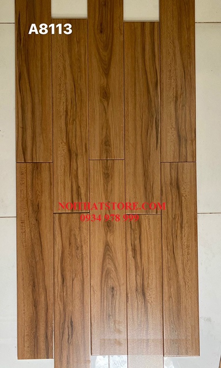 Gạch giả gỗ Trung Quốc 15×80 A8113