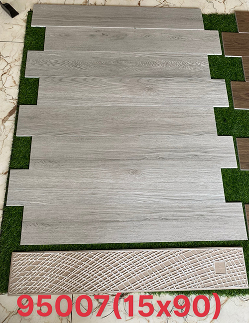 Gạch giả gỗ Trung Quốc 15×90 95007
