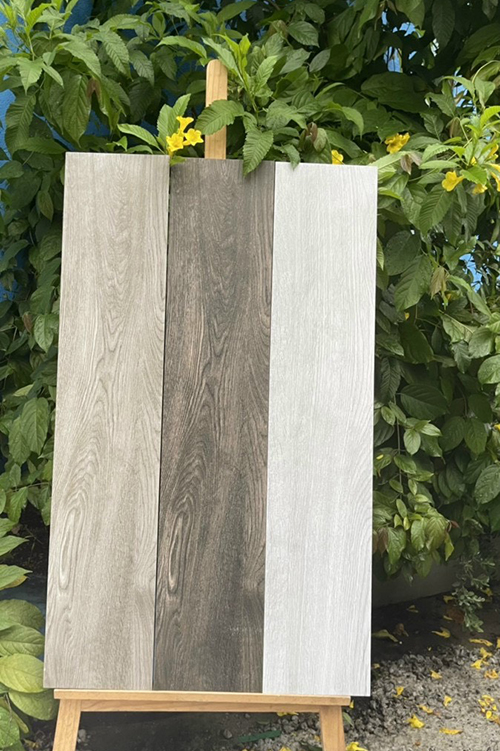 Gạch giả gỗ Viglacera 20×100 tông xám trắng đẹp