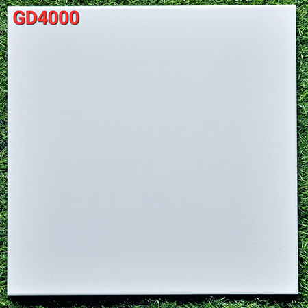 Gạch giá rẻ 40×40 GD4000 trắng trơn