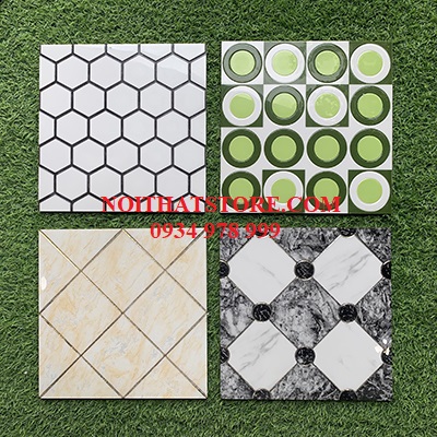 Gạch khắc kim 30×30 hình khối