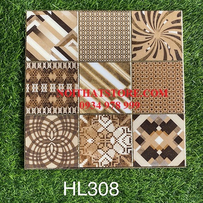 Gạch khắc kim 30×30 HL308