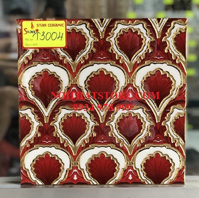 Gạch khắc kim 30×30 T3004