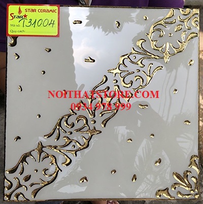 Gạch khắc kim 30×30 T31004