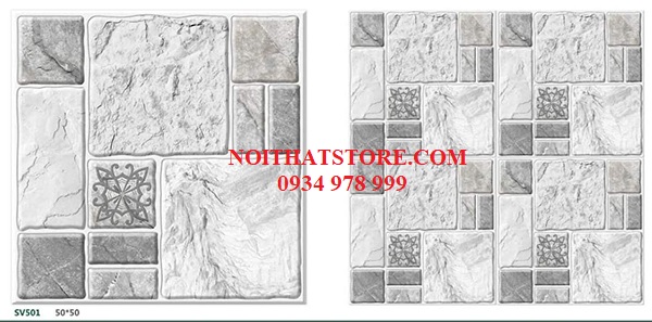 Gạch lát sân vườn 50×50 SV501