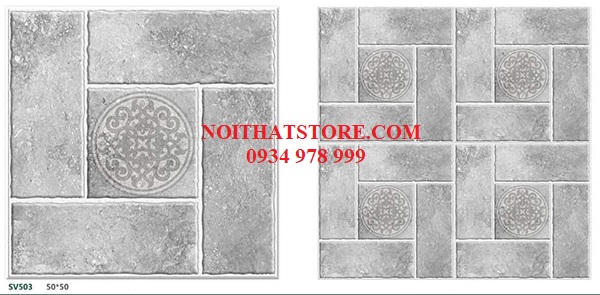 Gạch lát sân vườn 50×50 SV503