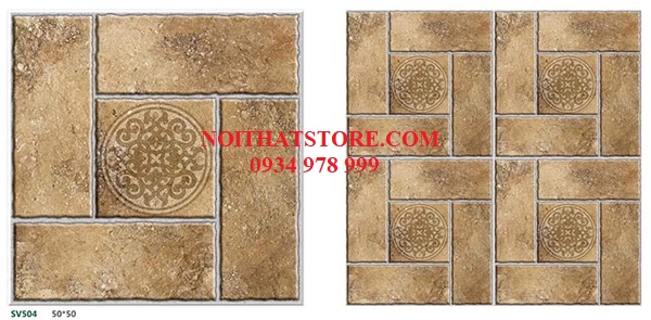 Gạch lát sân vườn 50×50 SV504