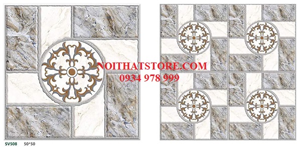 Gạch lát sân vườn 50×50 SV508