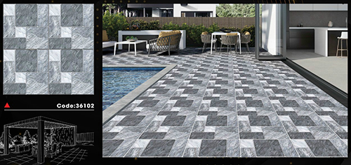 Gạch lát sân vườn 60×60 36102