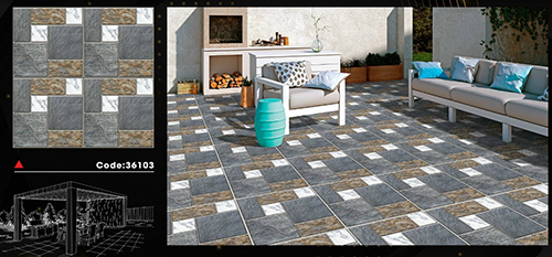 Gạch lát sân vườn 60×60 36103