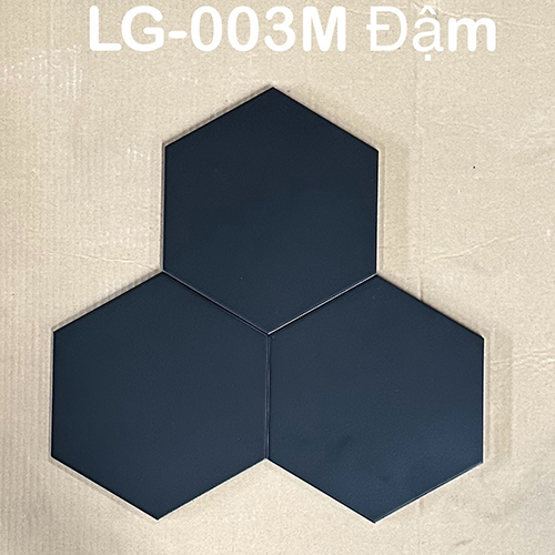 Gạch lục giác giá rẻ 20×23 đơn 1 màu LG-003M