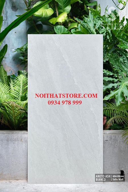 Gạch ốp lát Ấn Độ 60×120 ghi xám vân đá