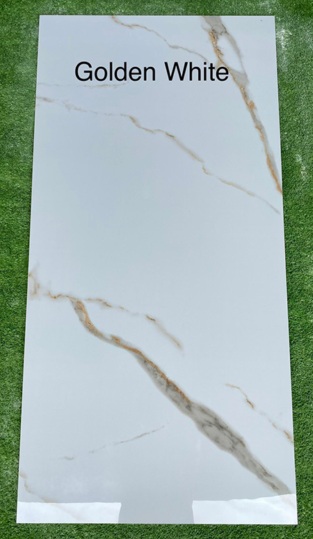 Gạch ốp lát Ấn Độ 60×120 Golden White