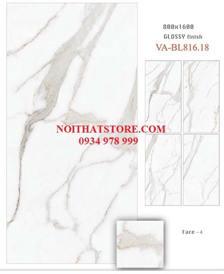 Gạch ốp lát Ấn Độ 80×160 VA-BL816.18