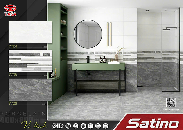Gạch ốp tường Tasa 40×80 7704-7705-7706
