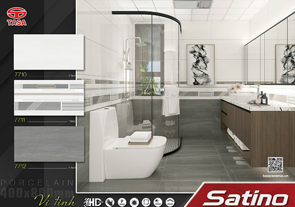 Gạch ốp tường Tasa 40×80 7710-7711-7712
