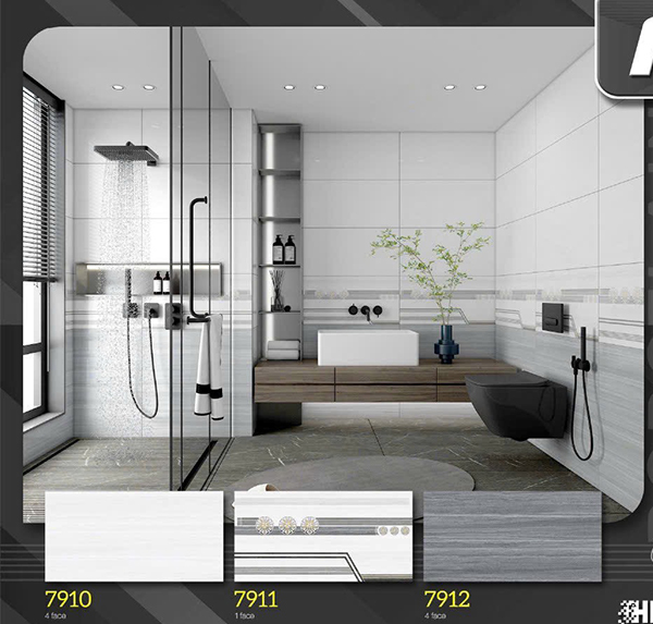 Gạch ốp tường Tasa 40×80 7910-7911-7912