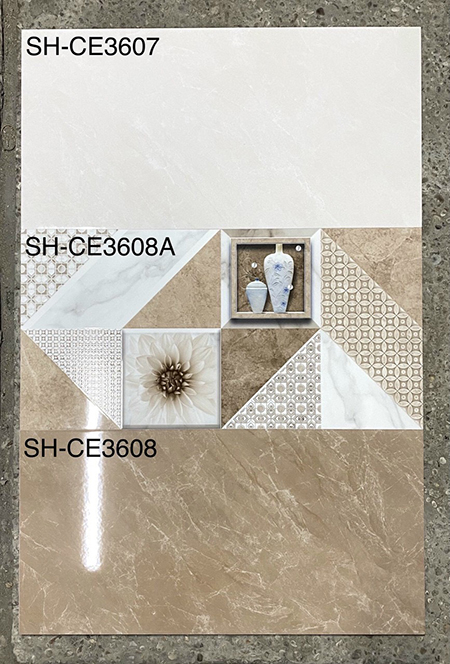 Gạch ốp tường Viglacera 300×600 SH-CE3607-3608