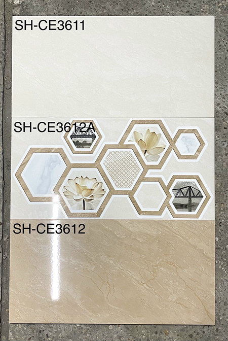 Gạch ốp tường Viglacera 300×600 SH-CE3611-3612