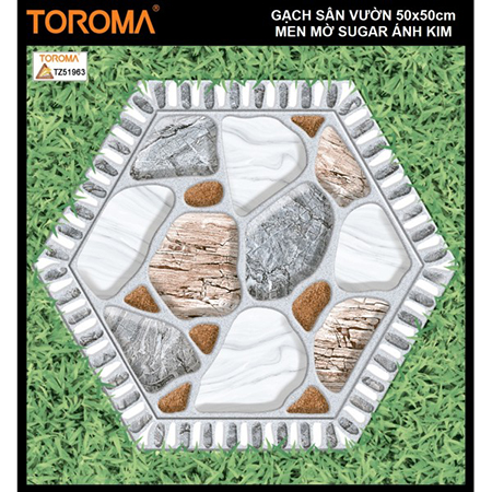 Gạch sân vườn 50×50 TZ51963