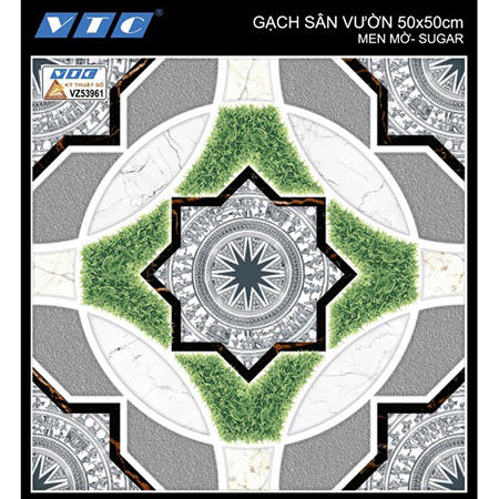 Gạch sân vườn 50×50 VZ53961