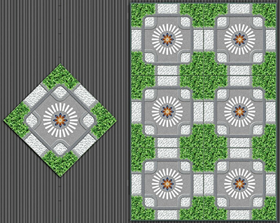 Gạch sân vườn giá rẻ 50×50 9603