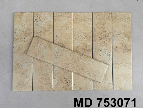 Gạch thẻ trang trí 7.5×30 mờ vân xi măng MD 753071