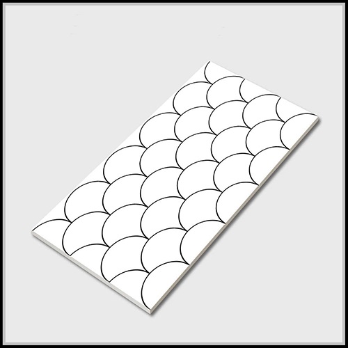 Gạch trang trí 30×60  vảy cá trắng  TTP3620