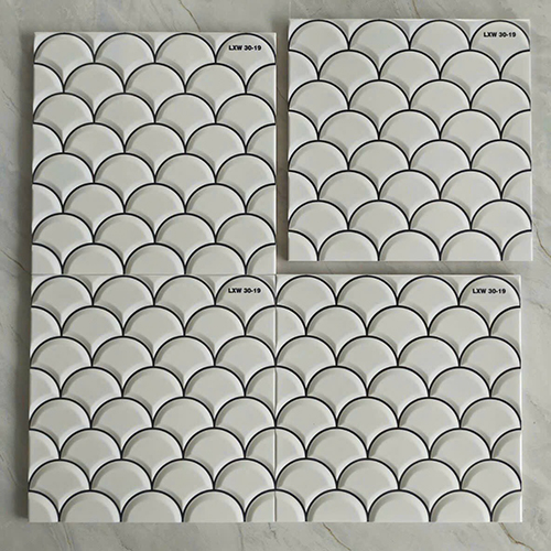 Gạch trang trí vảy cá 30×30 LXW30-19