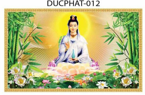 Gạch tranh 3D Phật giáo 012