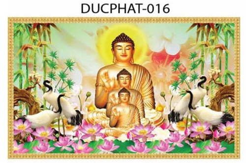 Gạch tranh 3D Phật giáo 016