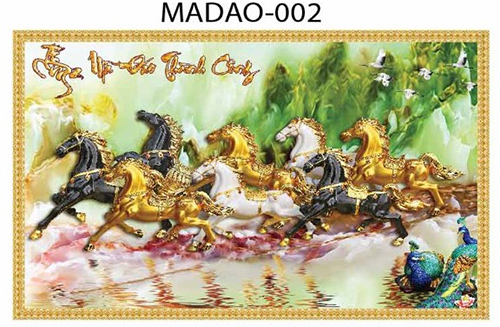 Gạch tranh 5D mã đáo thành công 002