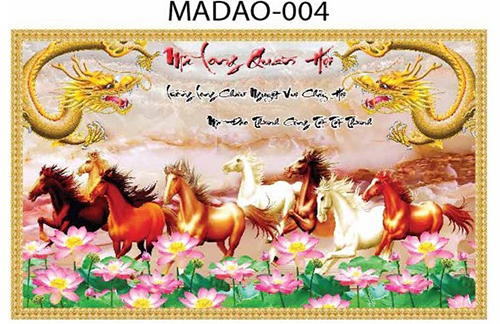 Gạch tranh 5D mã đáo thành công 004