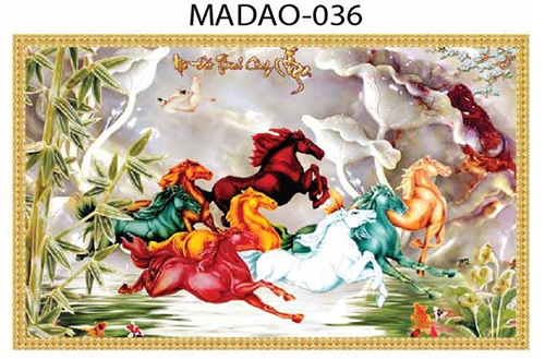 Gạch tranh 5D mã đáo thành công 036