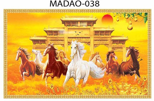 Gạch tranh 5D mã đáo thành công 038
