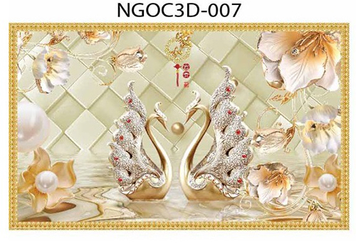 Gạch tranh ngọc 3D đẹp 007