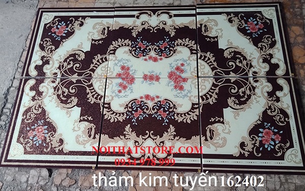 Gạch tranh thảm kim tuyến 160×240 162402
