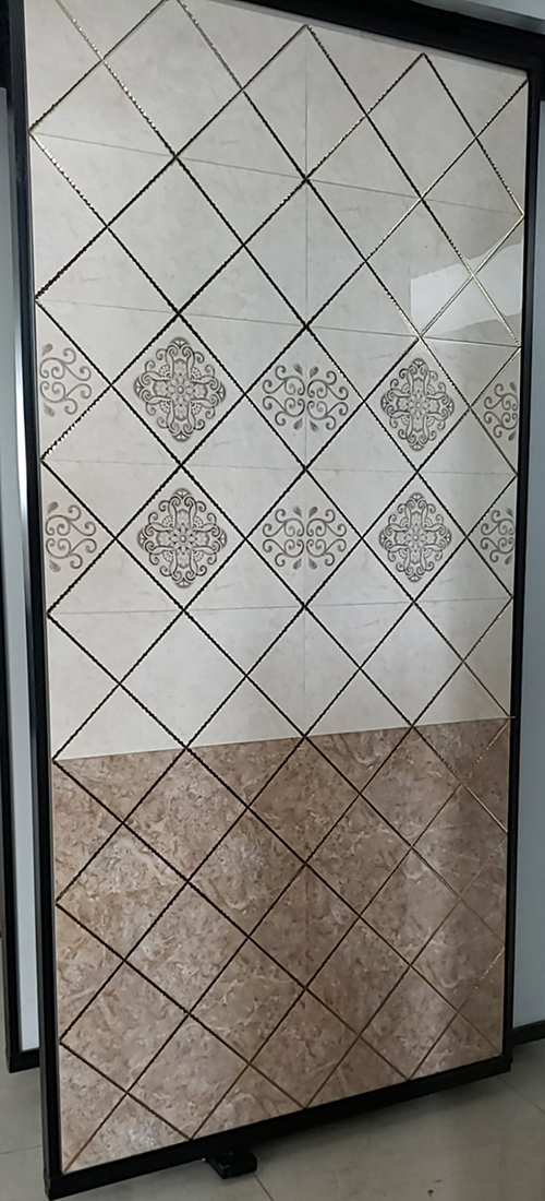 Gạch Trung Quốc 30×60 men kính vàng kem