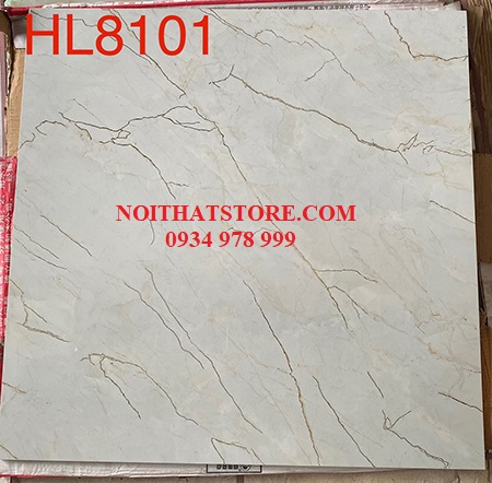Gạch Trung Quốc 80×80 đồng chất khắc kim HL8101