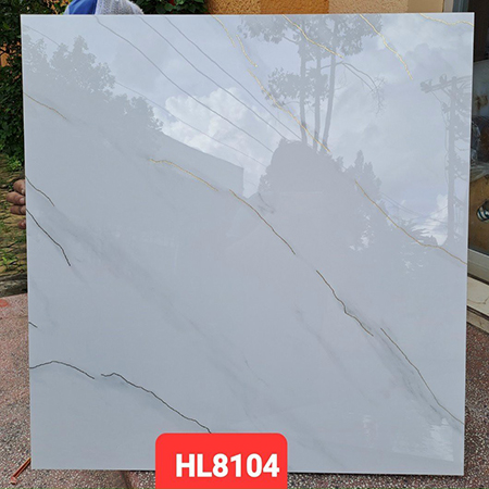 Gạch Trung Quốc 80×80 đồng chất khắc kim HL8104